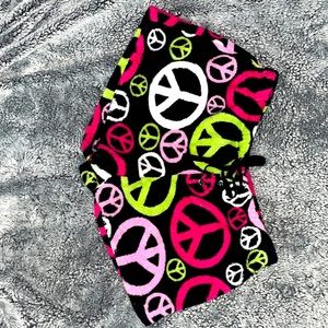 Large fuzzy PJ shorts